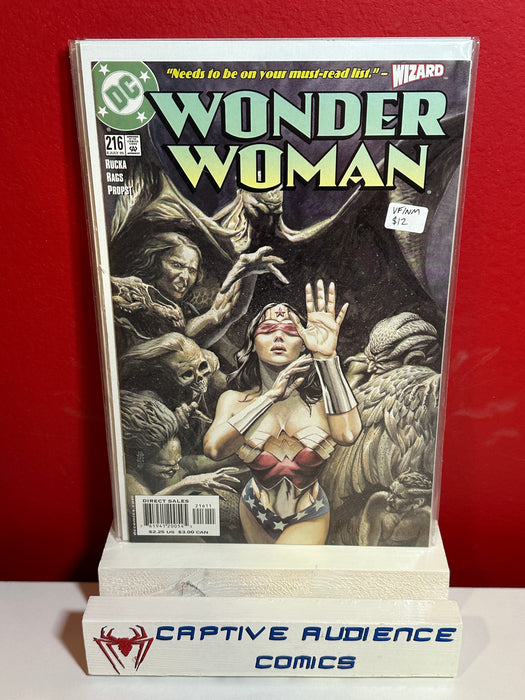 Wonder Woman, Vol. 2 #216 - VF/NM