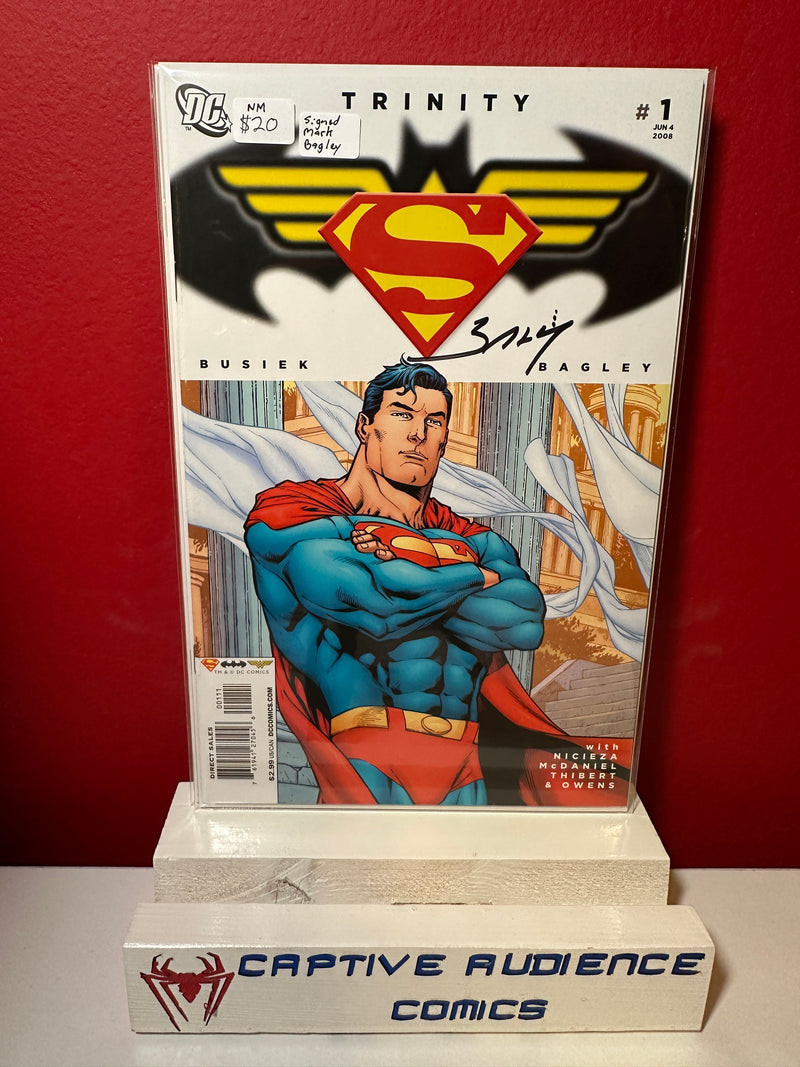 Trinity, Vol. 1 #1 - Signed Mark Bagley - NM