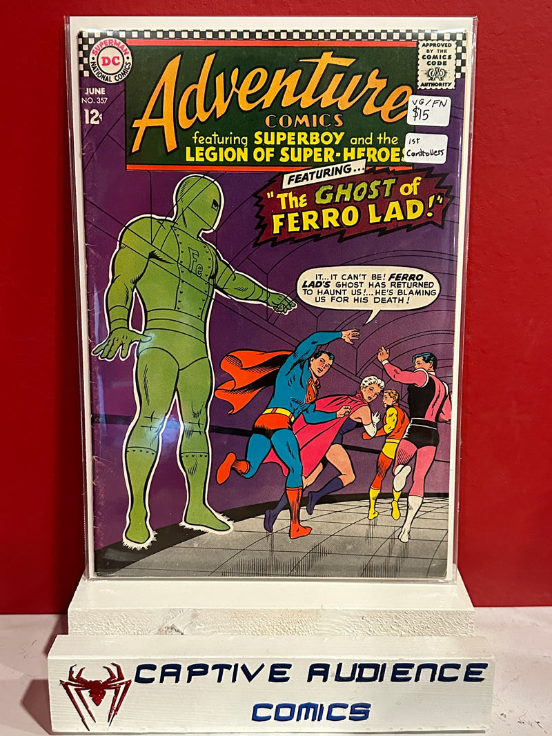 Adventure Comics, Vol. 1 #357 - 1st Controllers - VG/FN