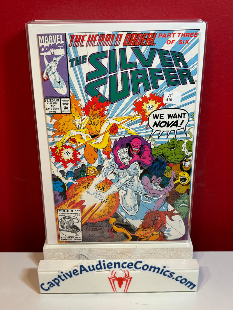 Silver Surfer, Vol. 3 #72 - VF