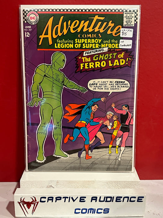 Adventure Comics, Vol. 1 #357 - 1st Controllers - VG/FN