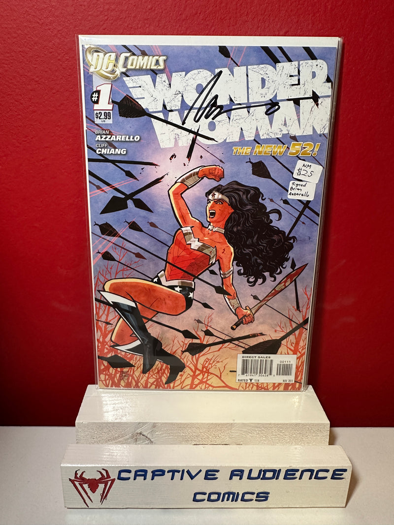 Wonder Woman, Vol. 4 #1 - Signed Brian Azzarello - NM