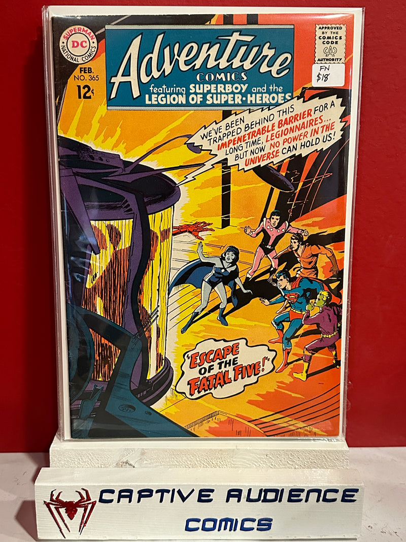 Adventure Comics, Vol. 1 #365 - FN