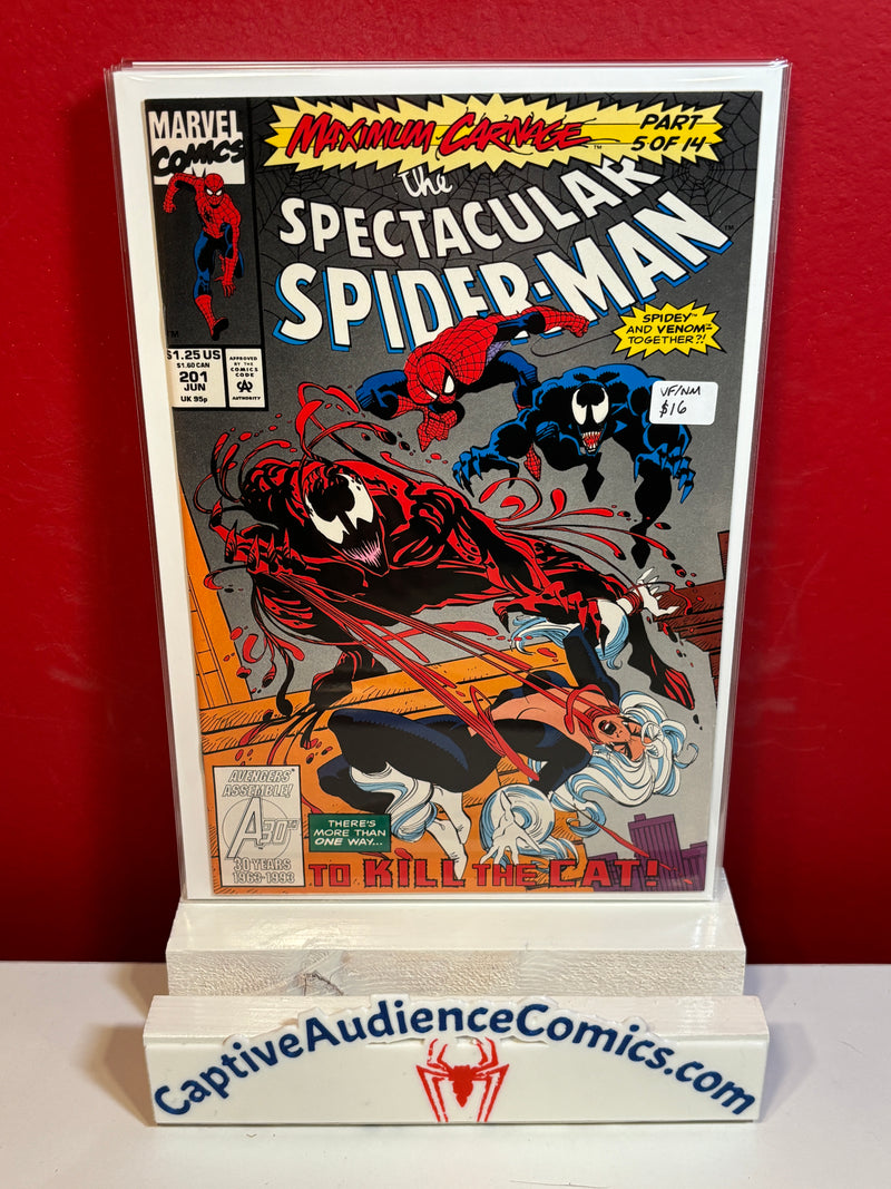 Spectacular Spider-Man, The Vol. 1 #201 - VF/NM