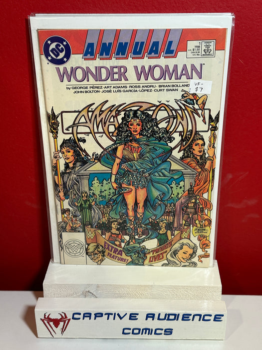 Wonder Woman, Vol. 2 Annual #1 - VF-