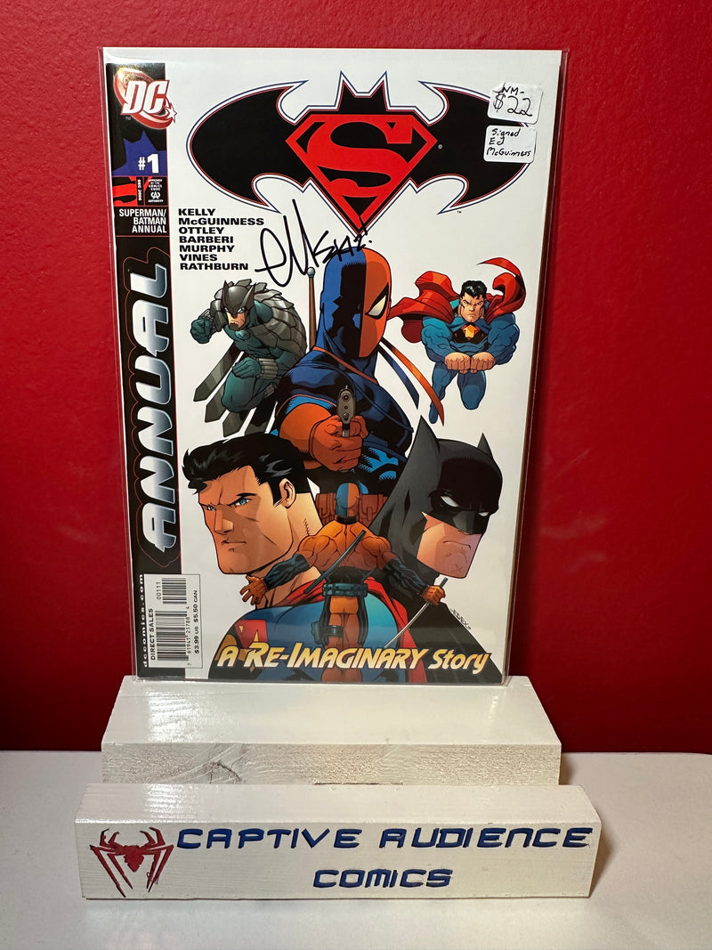 Superman / Batman Annual #1 - Signed Ed Mcguinnes - NM-