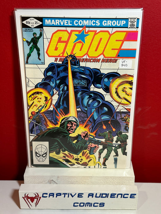 G.I. Joe A Real American Hero, Vol. 1 #3 - VF-