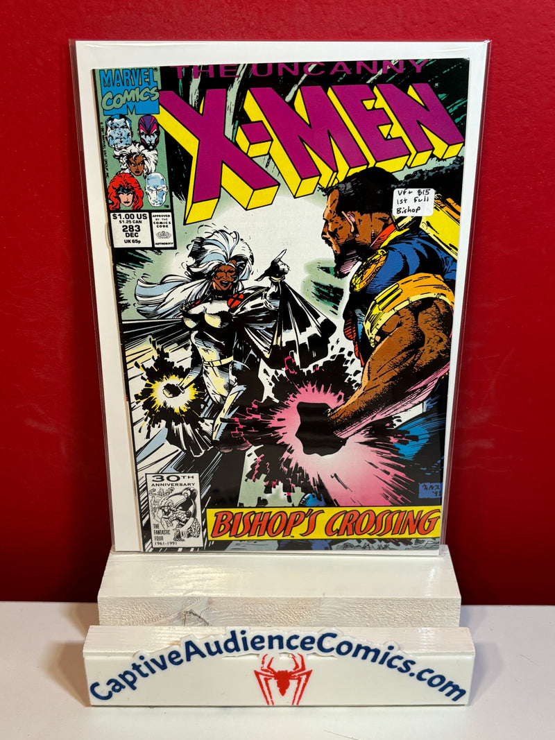 Uncanny X-Men, Vol. 1 #283 - 1st Full Bishop - VF+