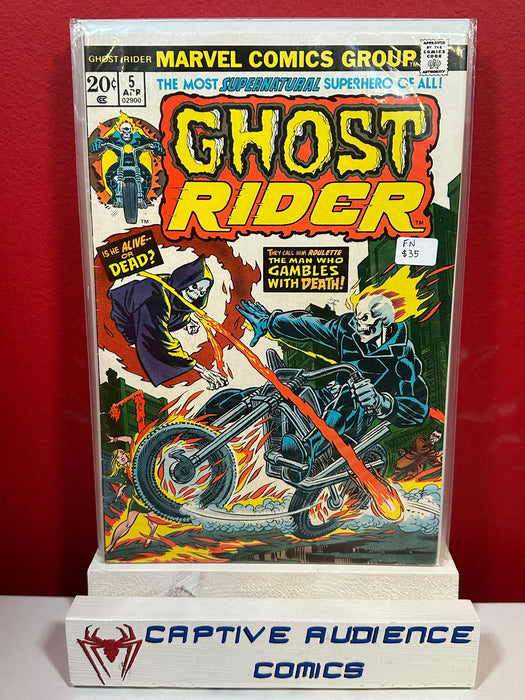 Ghost Rider, Vol. 1 #5 - FN