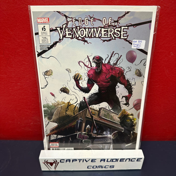 Edge of Venom-Verse #5 - Francesca Mattina Cover - NM