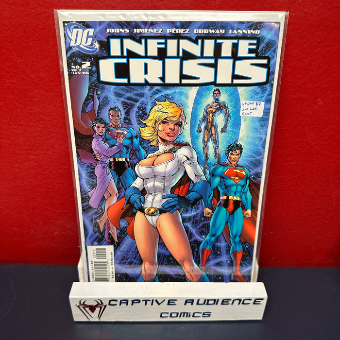 Infinite Crisis #2 - Jim Lee Cover - VF/NM