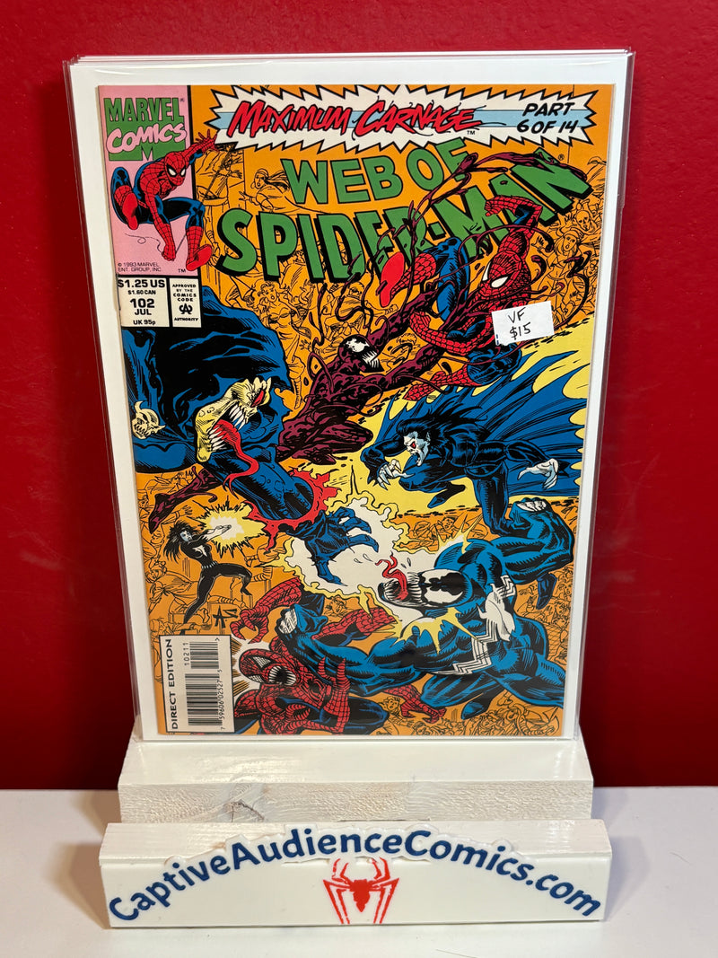 Web of Spider-Man, Vol. 1 #102 - VF