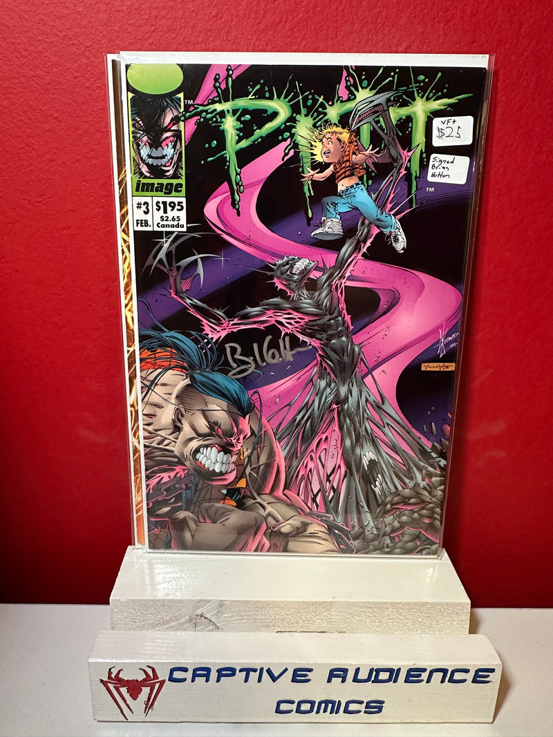 Pitt #3 - Signed Brian Hotton - VF+