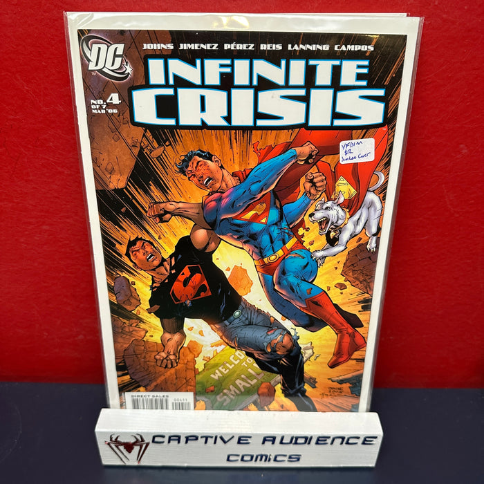 Infinite Crisis #4 - Jim Lee Cover - VF/NM