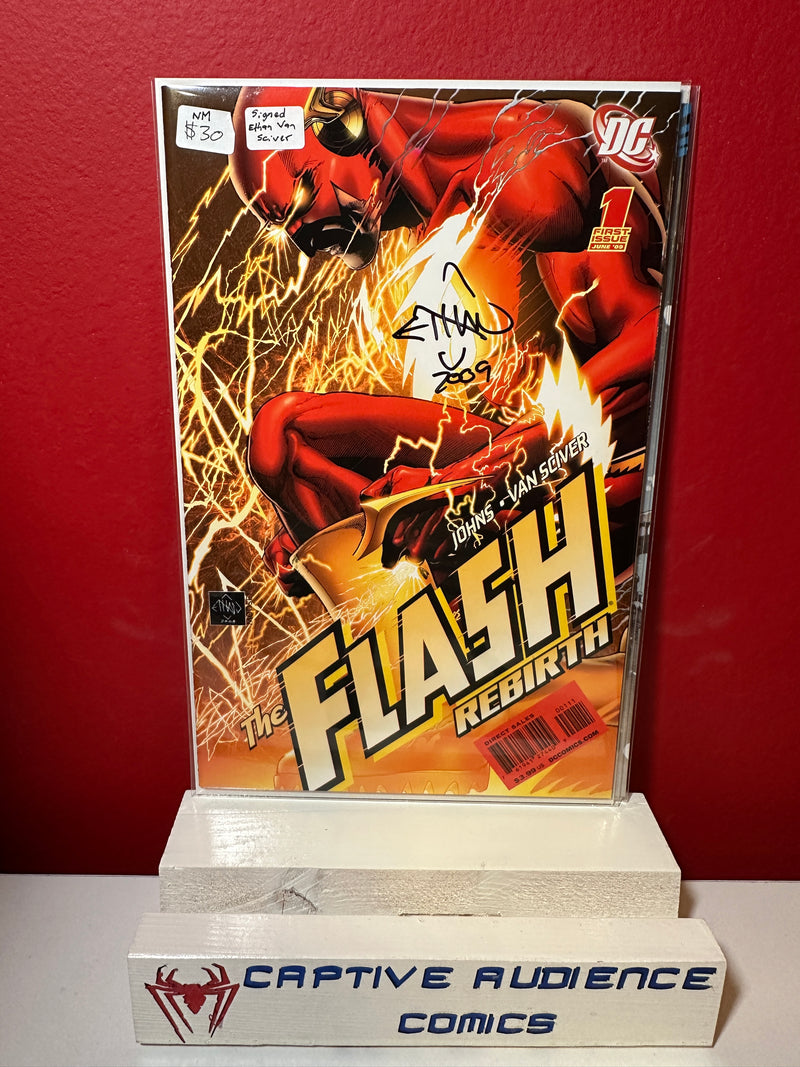 Flash: Rebirth, The #1 - Signed Ethan Van Saiver - NM