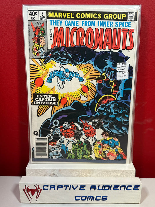 Micronauts, Vol. 1 #8 - Newsstand Variant 1st Captain Universe - VF