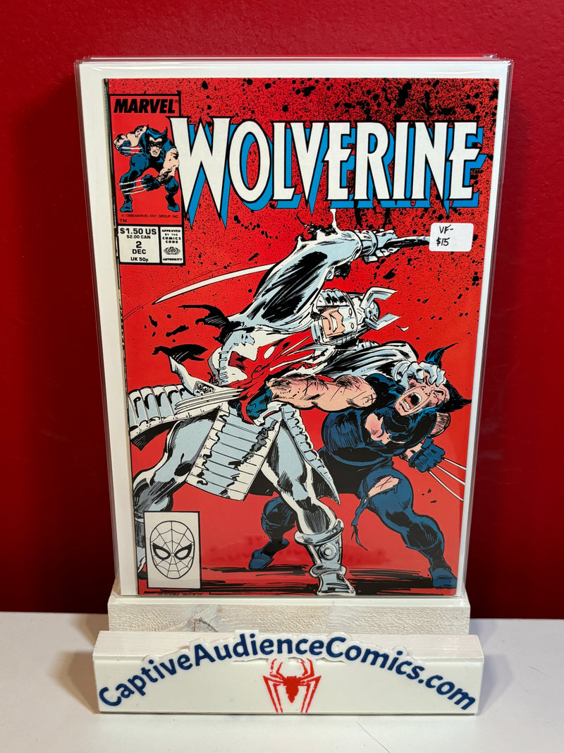 Wolverine, Vol. 2 #2 - VF-