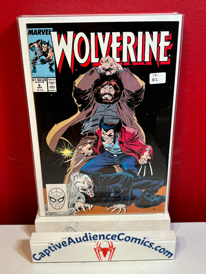 Wolverine, Vol. 2 #6 - VF-