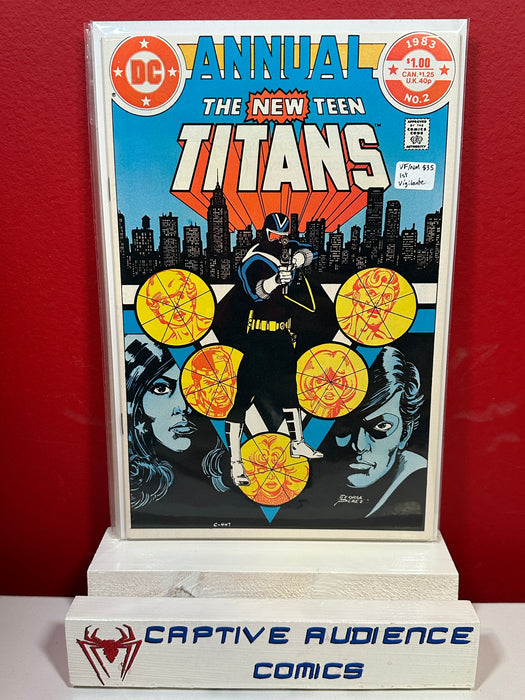 New Teen Titans, The Vol. 1 Annual #2 - 1st Vigilante - VF/NM