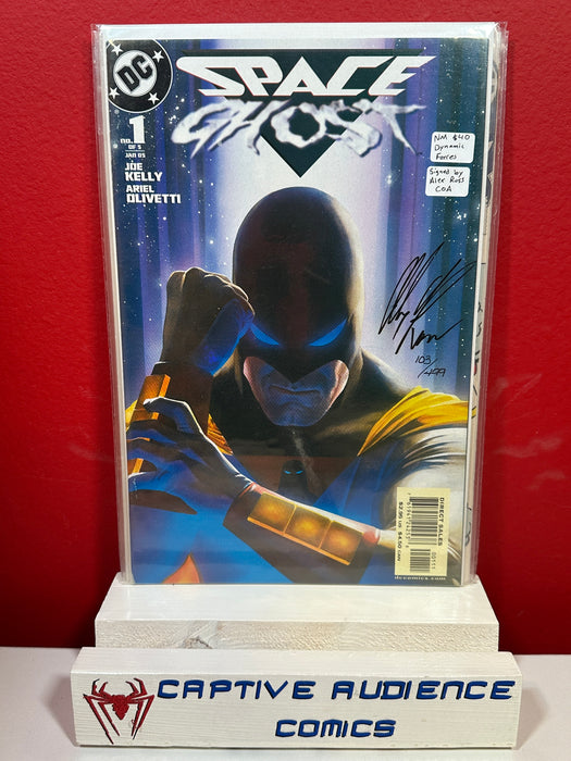 Space Ghost, Vol. 3 #1 - DF Alex Ross Signature COA - NM