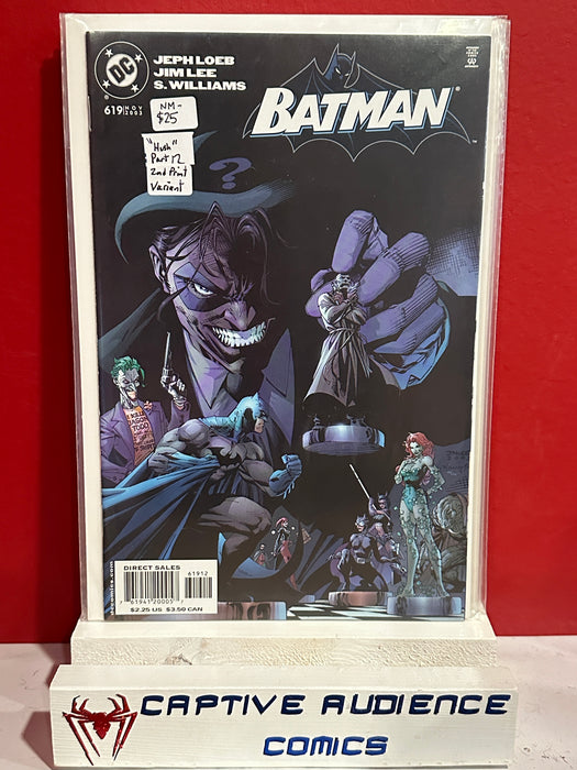 Batman, Vol. 1 #619 - Hush Part 12 - 2nd Print Variant - NM-