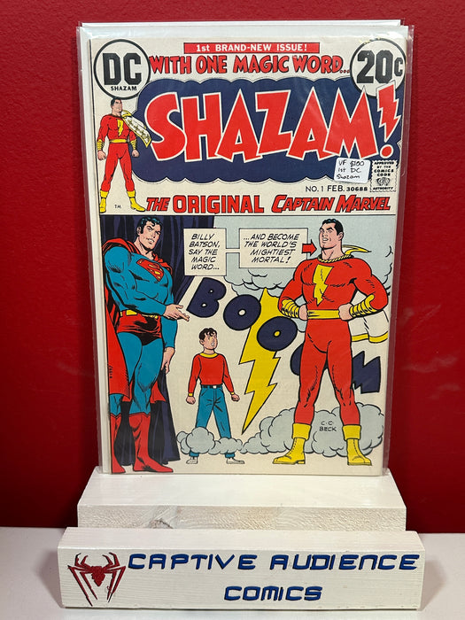 Shazam, Vol. 1 #1 - 1st DC Shazam - VF