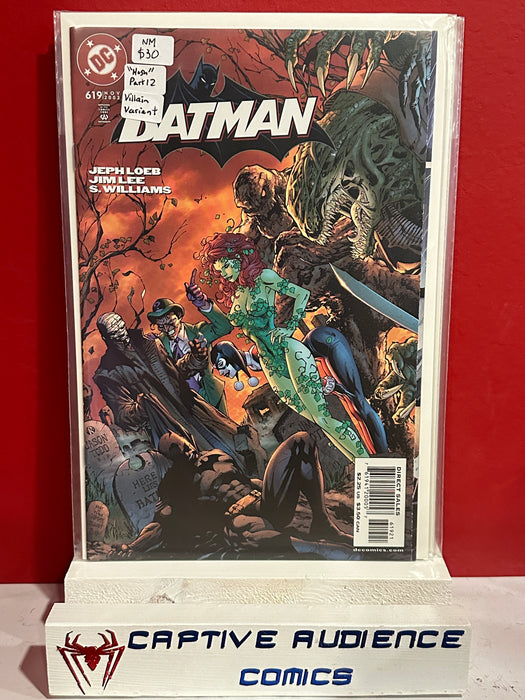 Batman, Vol. 1 #619 - Hush Part 12 - Villain Variant - NM