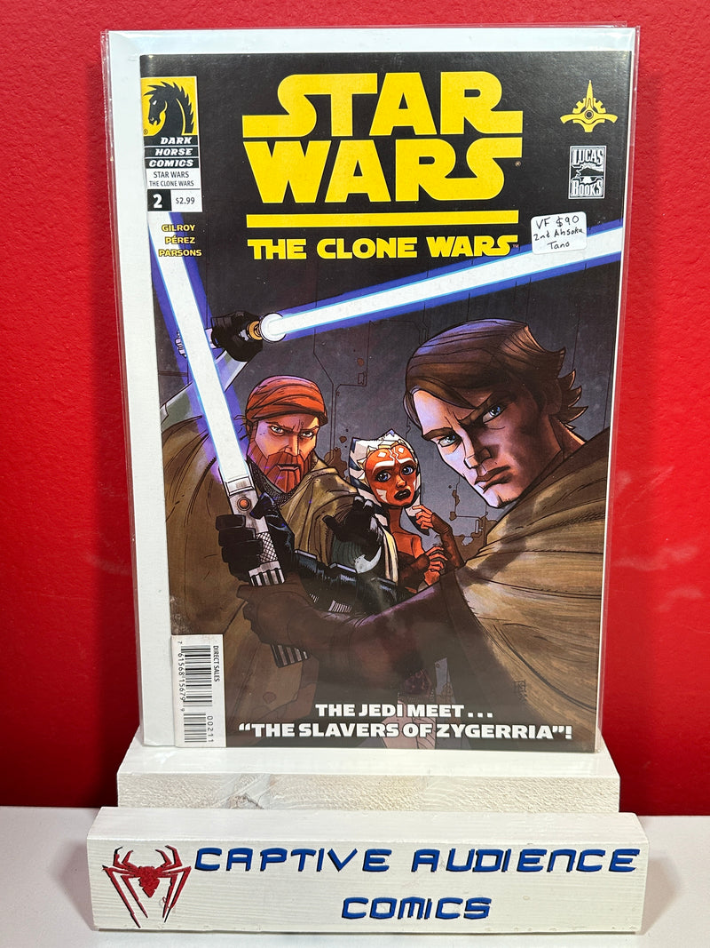 Star Wars Clone Wars #2 - 2nd Ahsoka Tano - VF