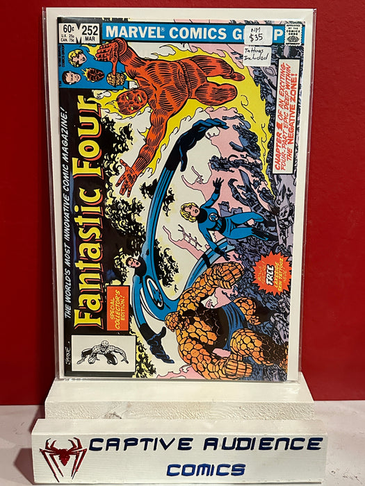 Fantastic Four, Vol. 1 #252 - Tattoos Included - NM