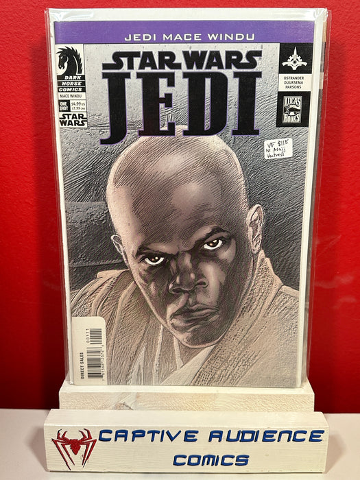 Star Wars Jedi Mace Windu #1 - 1st Asajj Ventress - VF