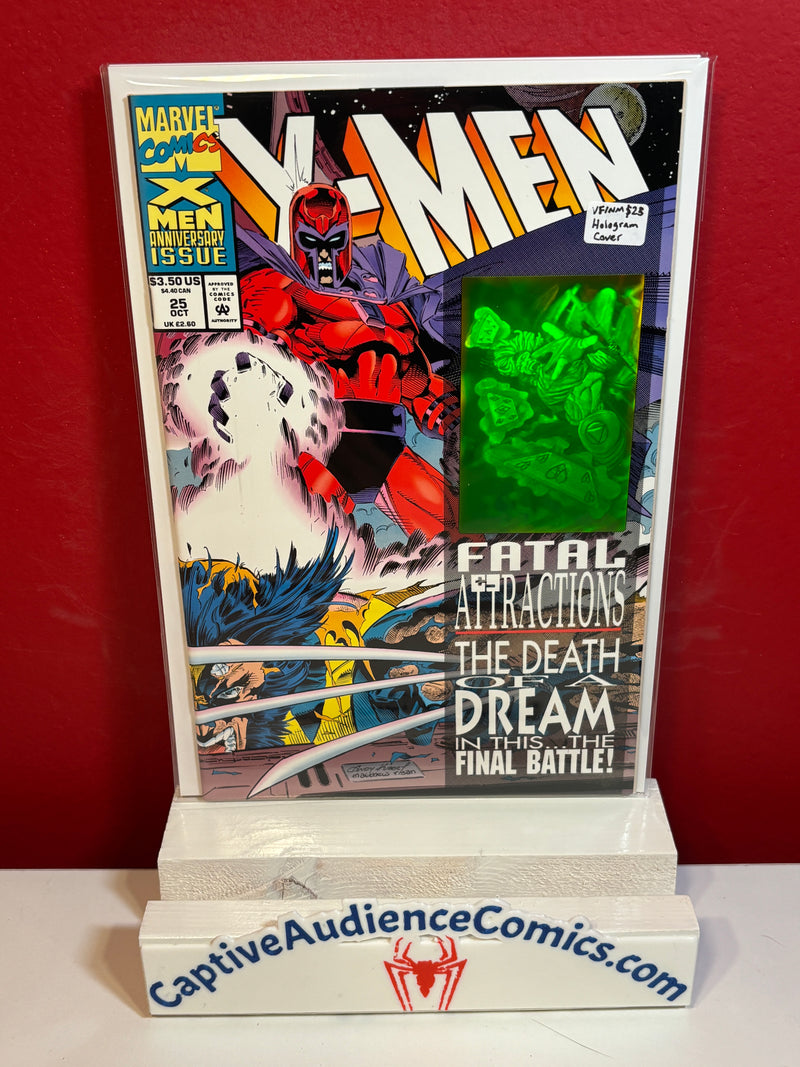 X-Men, Vol. 1 #25 - Hologram Cover - VF/NM