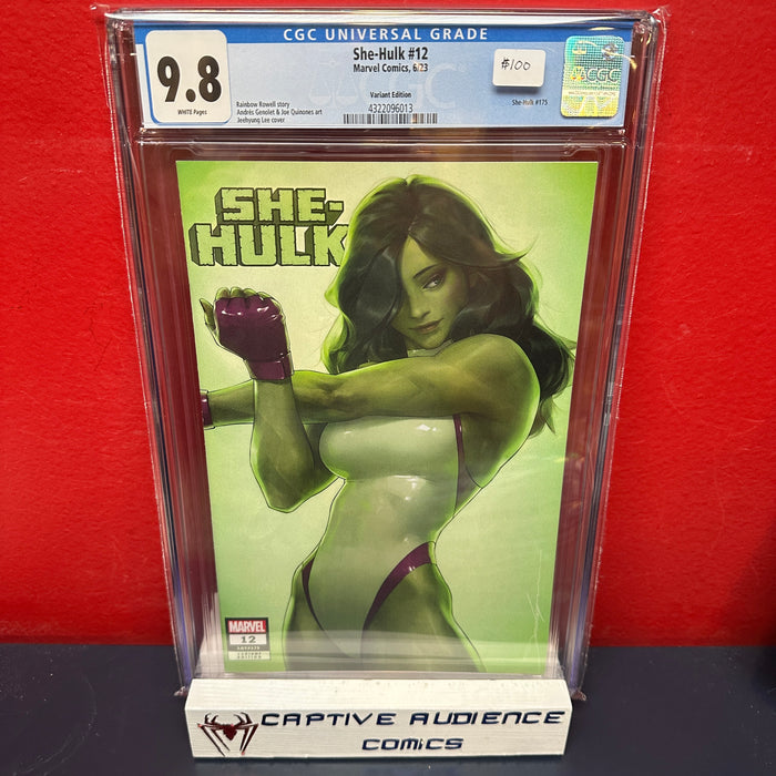 She-Hulk, Vol. 4 #12 - Jeehyung Lee Variant - CGC 9.8