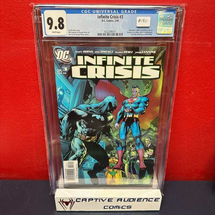 Infinite Crisis #3 - 1st Jamie Reyes - CGC 9.8