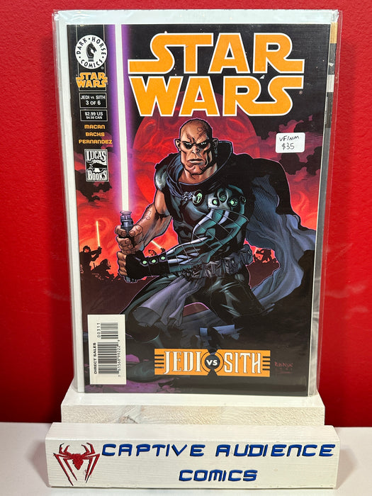 Star Wars Jedi vs. Sith #3 - VF/NM