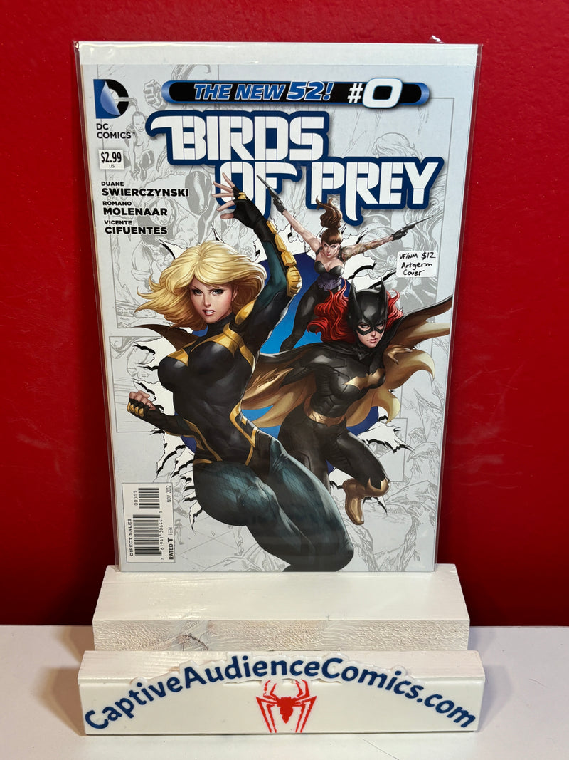 Birds of Prey, Vol. 2 #0 - Artgerm Cover - VF/NM