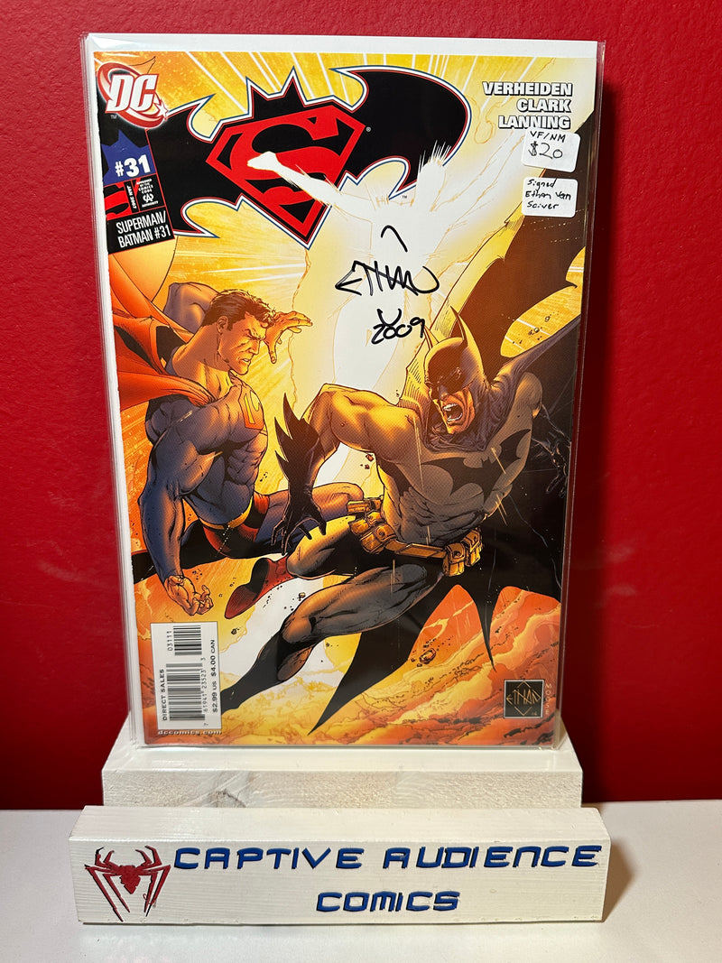 Superman / Batman #31 - Signed Ethan Van Sciver - VF/NM