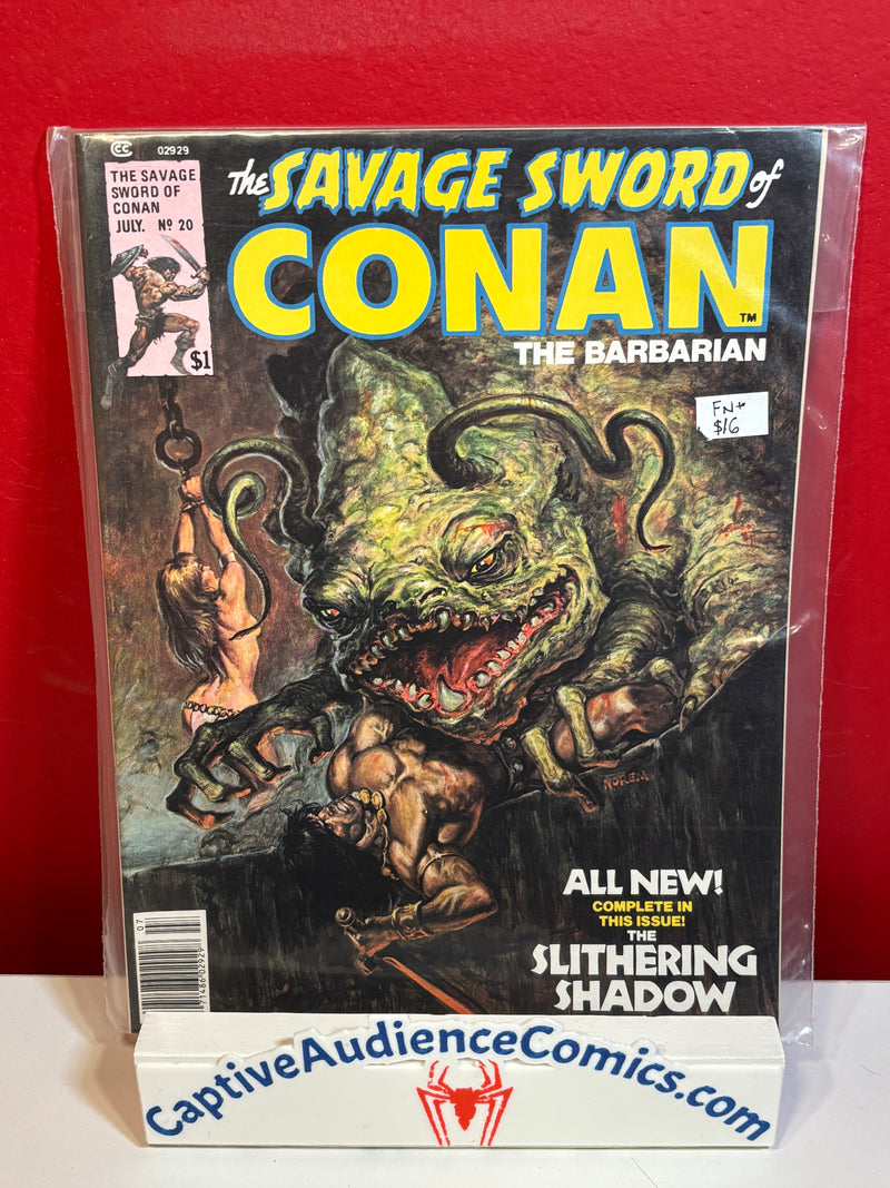 Savage Sword of Conan #20 - FN+