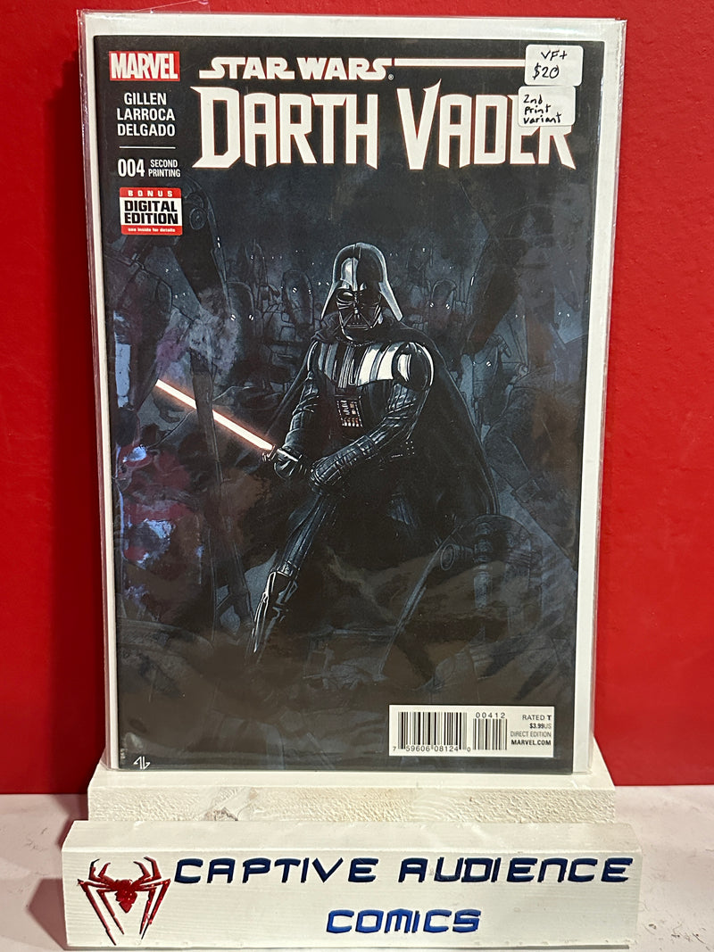 Star Wars: Darth Vader, Vol. 1 #4 - 2nd Print Variant - VF+