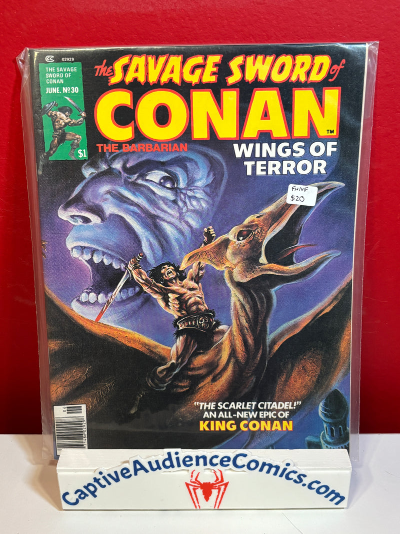 Savage Sword of Conan #30 - FN/VF