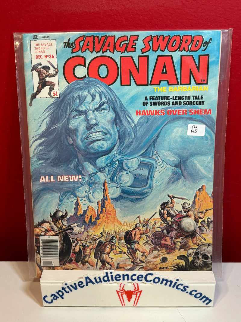 Savage Sword of Conan #36 - FN