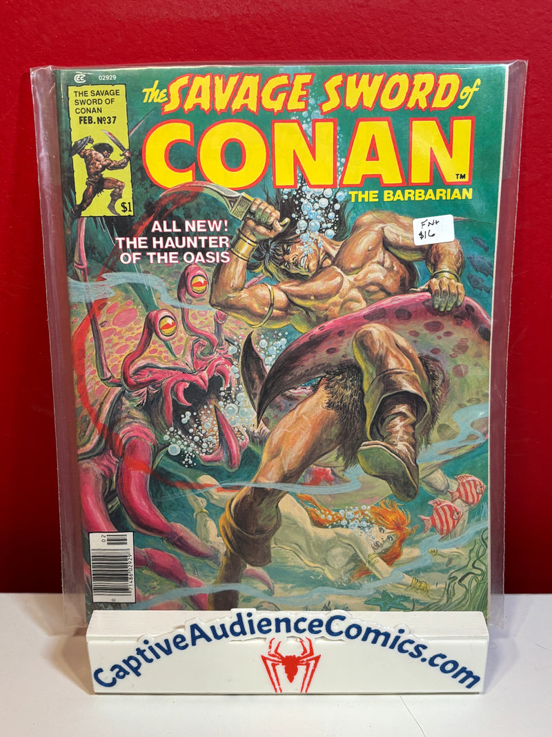 Savage Sword of Conan #37 - FN+