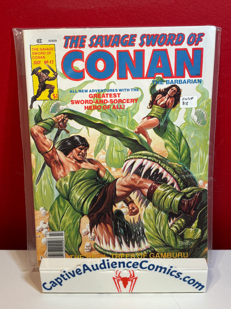 Savage Sword of Conan #42 - FN/VF