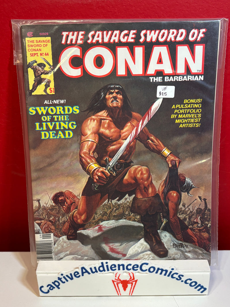 Savage Sword of Conan #44 - VF