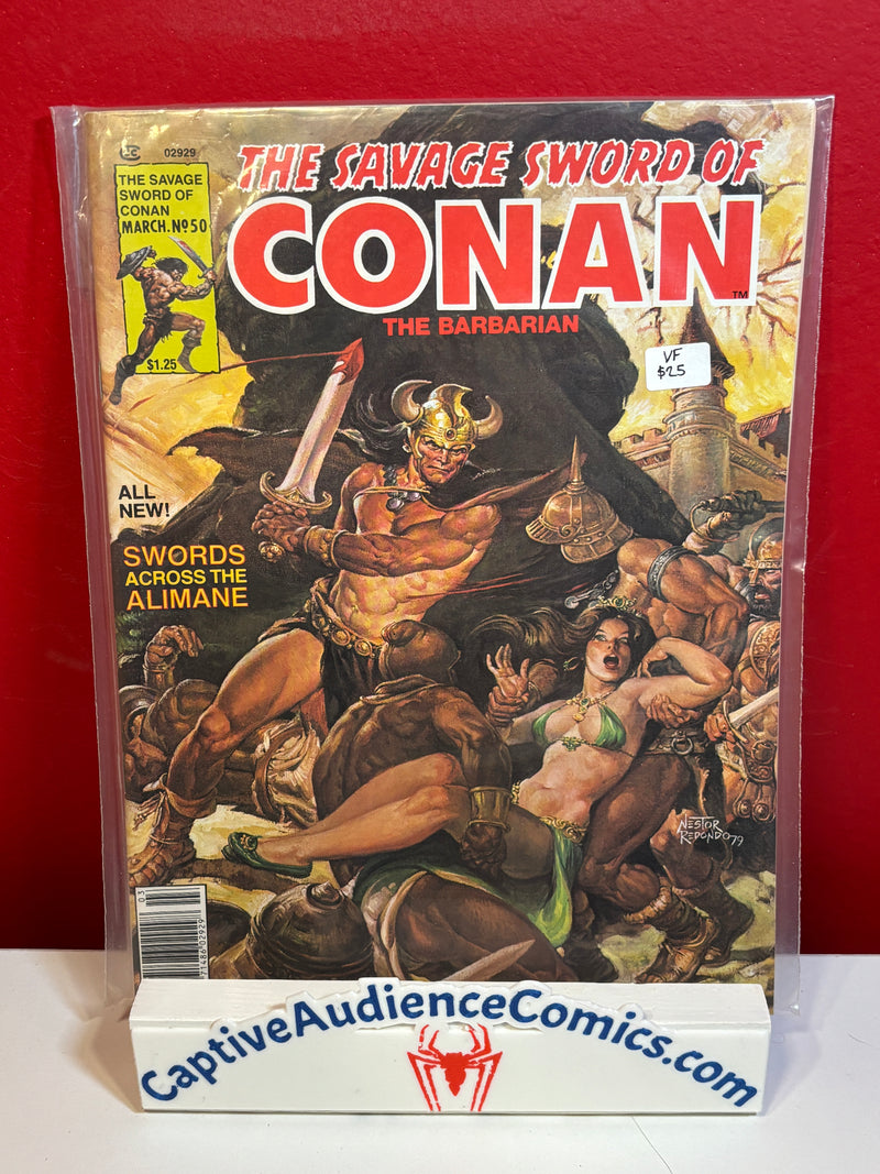 Savage Sword of Conan #50 - VF