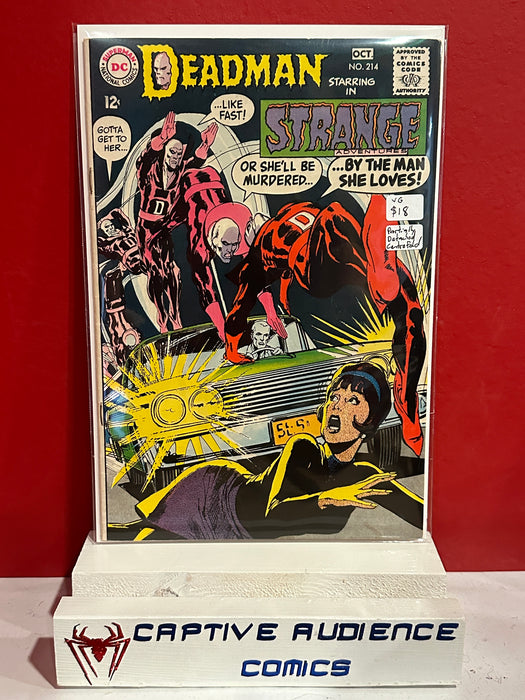 Strange Adventures, Vol. 1 #214 - Partically Detached Centrefold - VG