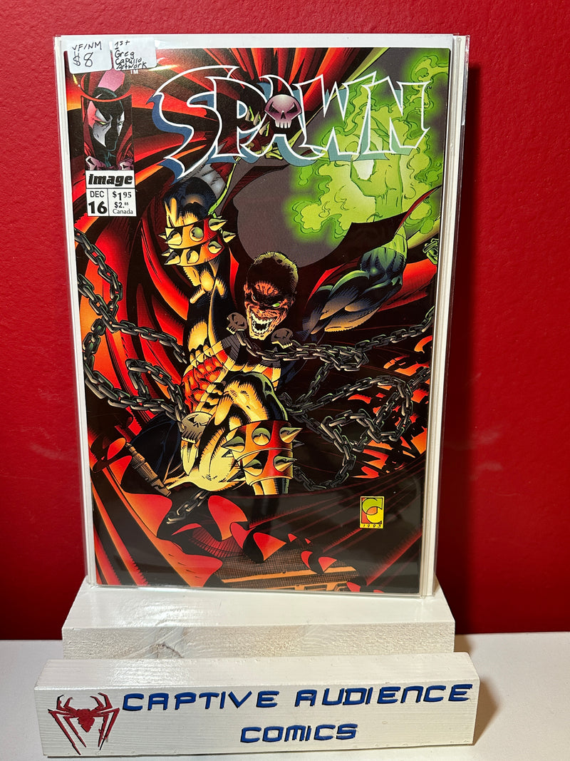 Spawn #16 - 1st Greg Capullo Artwork - VF/NM
