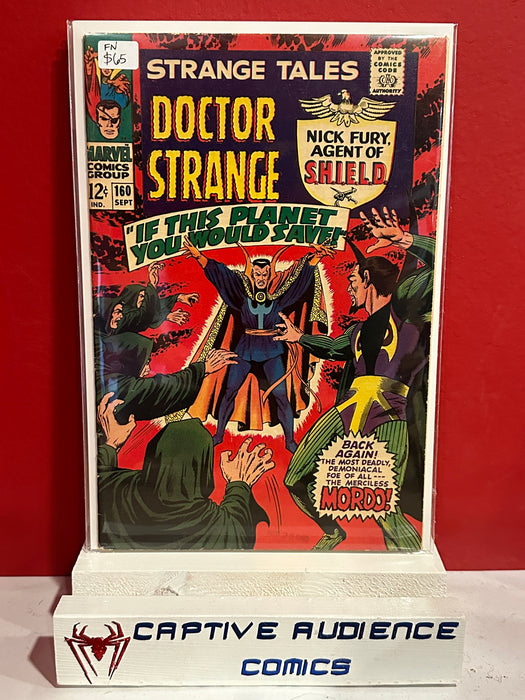 Strange Tales, Vol. 1 #160 - FN