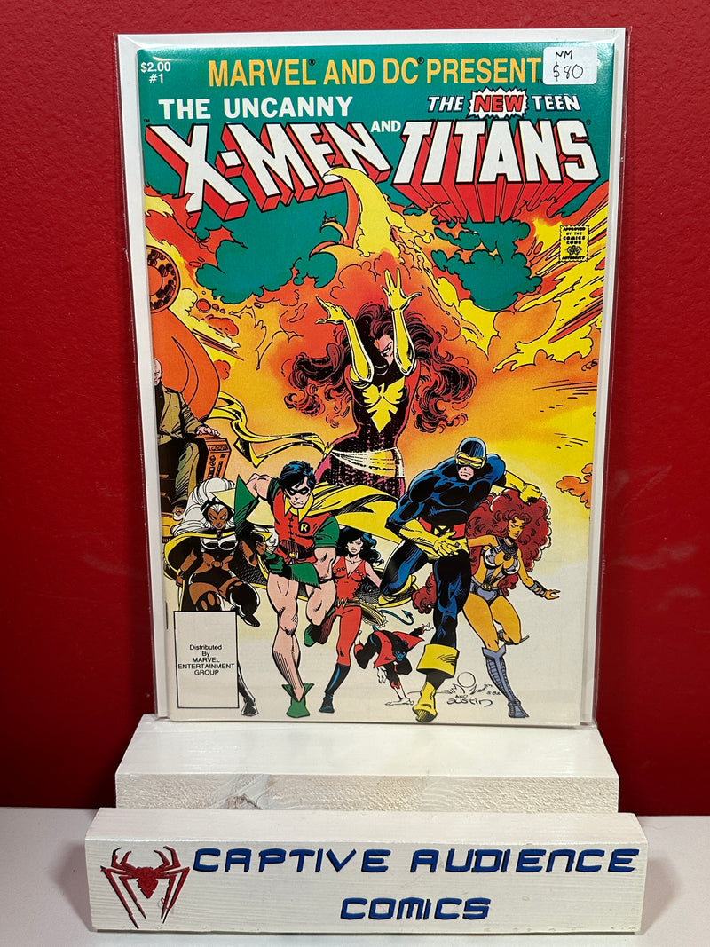Marvel and DC Present The Uncanny X-Men and The New Teen Titans #1 - NM