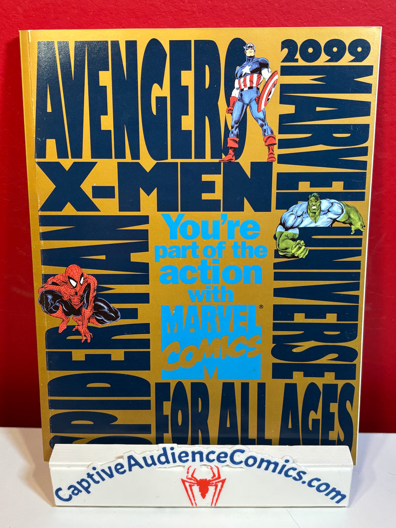 Marvel Comics 1994 Publishing Plan Your're Part of the Action - VF