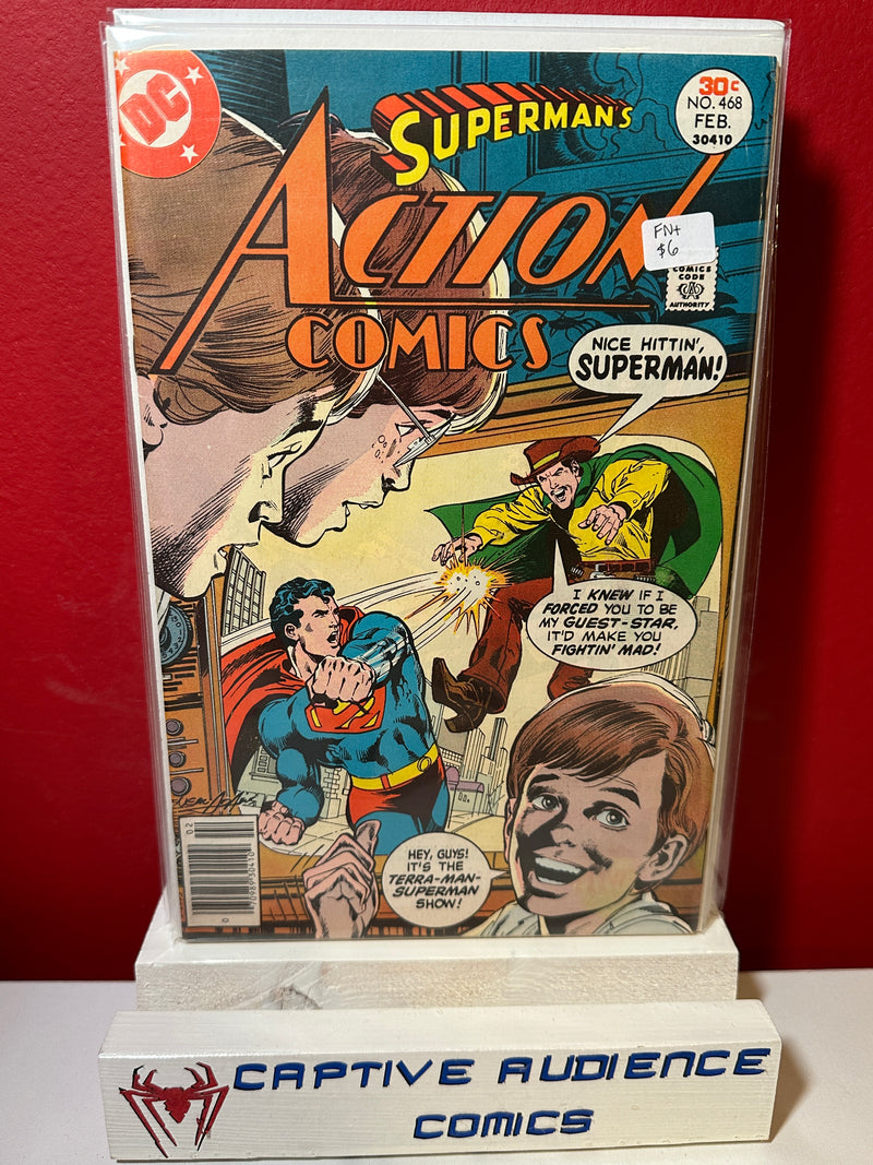 Action Comics, Vol. 1 #468 - FN+